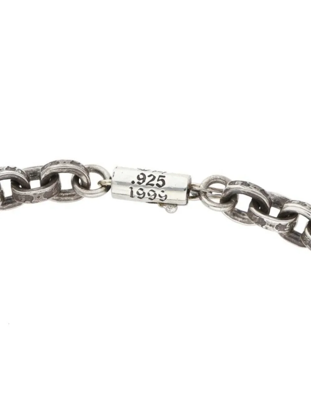 Chrome Hearts Paper Chain Silver Bracelet